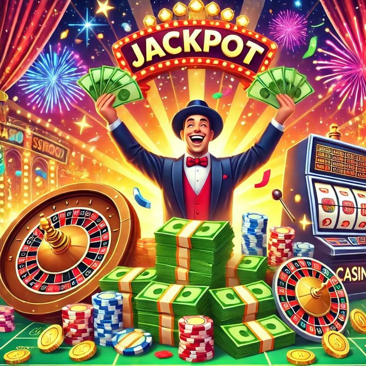 inf338 အွန်လိုင်း စလော့ Jackpot Slots MMK ကျပ် ကစားနည်း